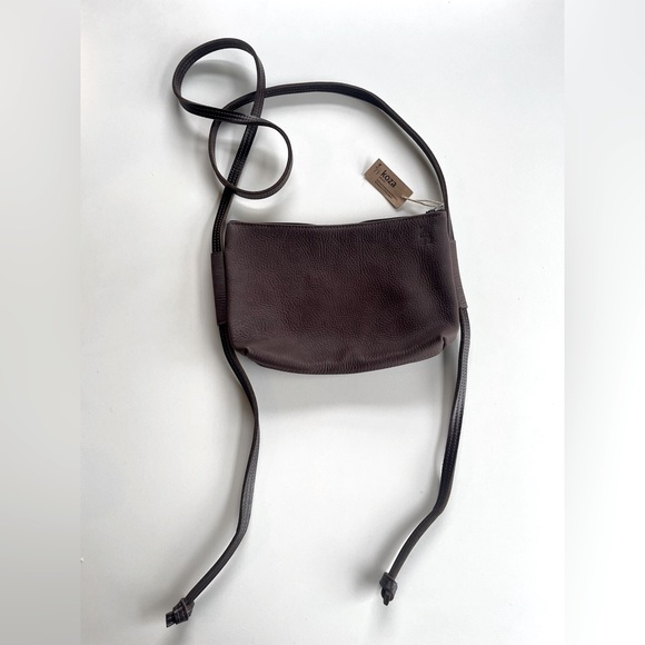 Koza Brown Leather Cross Body Bag - Picture 4 of 9